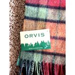 Orvis  Autumn Scottish Plaid 100% Lambswool Scarf Neck Unisex Accessory NEW NWT Photo 3