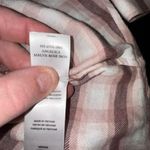 Rails  Angelica pink‎ plaid flannel mauve rose iron size M Photo 7