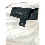 MAJORELLE White Ruffle Smocked Mini Dress Cottagecore Milkmaid Boho Girly S Photo 5