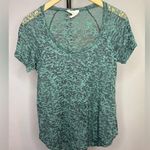 Isabel Marant  Etoile Scoop Neck Green Tee Medium Photo 0