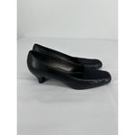 Naturalizer  Womens Black‎ Leather /Stretch Material Heels Janet Size 8.5M Photo 2