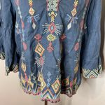 Johnny Was Johnny Was Cerise Tiered Sleeve Peasant Top Photo 7