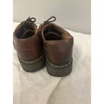 Dr. Martens  3B42 Brown Leather Platform Wingtip Oxford Creepers Women’s Size 8 Photo 4