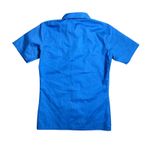 Montgomery ward VTG pearl snap button ranchwear dress shirt 16 Blue Photo 1