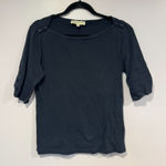 Jones New York Navy Jones New‎ York Sport button shoulder short sleeve shirt Photo 0