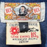 Vintage Gene Ewing BIS Denim Jacket Tie Dye Eyelet Made‎ In USA Womens Blue Photo 5