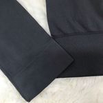 New NUX Gray Long Sleeved Cropped Workout Top Yoga Athletic Size XL X Photo 6