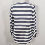 D&Co. Navy and White Striped Knit Top Size XXS Preppy Navy Stripe Top Blue Photo 4