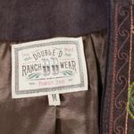 Double D Ranch Wear suede embroidered Peruvian Jacket limited edition RARE Size M Photo 6