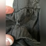 Pilcro and the Letterpress NWT Pilcro Black Strapless Detachable Tulle Lace Hourglass Midi Dress; size M Photo 7