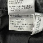 Levi's 524 Jeans Juniors 3 26" Washed Black Distress Skinny Everyday Basic Casual Photo 9