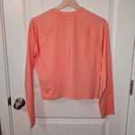 Kona Sol NWT  Women's Solid Crop Long Sleeve SPF 50+ Large Peach/Pink Photo 1