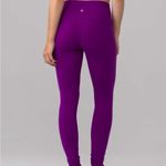 Lululemon Wunder Under Leggings Bright Purple Size 6 Photo 2