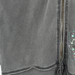 Vertigo Paris  jacket women's L embroidered hooded sweatshirt full zip boho Y2K Photo 9
