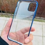 Apple iPhone 11 Pro Max Fashion Air Bumper Anti-drop Case Blue Photo 3