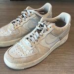Nike Women's Air Force 1 '07 Prem Pure Platinum Glitter 616725-011 Size 11 Photo 2