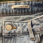 Wrangler Light Blue Distressed Jean Shorts Photo 4