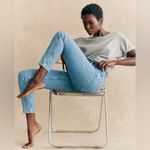 Sézane ✨Sezane Slim Parfait Sz 38/US 6 Jeans In Light Blue Wash✨ Photo 2
