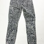 frame denim FRAME Le High Skinny Abstract Animal Noir Jeans Photo 6