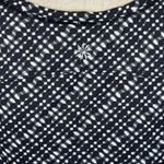 Athleta  Medium Vichy Side Scrunch Swim Rashguard Sleeveless Abstract Quick-Dry Photo 6