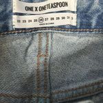 One Teaspoon  Distressed Ankle Length Blue Jeans(Size 26) Photo 6