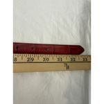 Brighton Vtg  Two-Tone Red Leather Boho Western Belt Women’s S 28 B30587 Photo 10