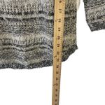 Lucky Brand Women's Size Small Black White Crochet Knit Sweater Photo 7