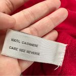 Sutton Studio Women’s 100% Cashmere Turtleneck Sweater Longsleeve in Hot Red L Size L Photo 9