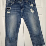 Miss Me  Jeans 32 Womens Crop Denim Cuffed Capri Mid Rise Jeans Photo 0