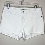 Abercrombie & Fitch  White Denim Shorts‎ Photo 4