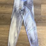 Nike Pro Dri Fit Running Grey & Purple Legging Pants - Size XL Photo 0