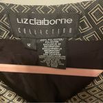 Liz Claiborne  Black and Gold Vest Made in US Size 12 Photo 2