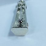 Pacific&Co Lighthouse Brooch Pendant PS& Black White Silver Tone Metal Stripe Ocean Beach Photo 11