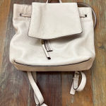 Kate Spade Beige Leather Drawstring Backpack Purse One Size Women’s Photo 0