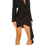 L'Academie The Lorriana Mini Dress in Black XSmall New Womens Shirtdress Photo 1