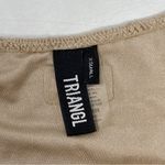 Triangl Swimwear Saria Ruched Cheeky Bikini Bottom Sand Nude Tan Swim Sexy XS Photo 5