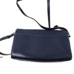 Ralph Lauren Lauren  Blue Cow Leather Classic Casual Travel Crossbody Bag Small Photo 6