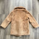 Babaton  Camel Teddy Bear Coat- Short Size 2 S/M OVERSIZED Photo 2