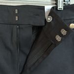 Ann Taylor Factory The Slim Wide Crop Pants Black Size 12 Photo 4