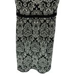 Leifsdottir Ruffle Neck Sleeveless Wool Cashmere Sweater Dress XS Black Photo 9