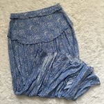 Spell & The Gypsy Collective Spell & The Gypsy Celestial Legs 11 Skirt Maxi Thigh High Slits Blue Sz XL Photo 2