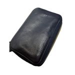 Tory Burch  Navy Leather Wristlet Wallet Photo 4