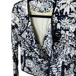 Boden Amelie Broderie Biker Jacket Women's Size 4 Blue Photo 5