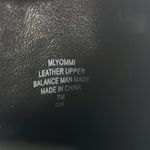 Marc Fisher Ankle Boots Women 7 Black Mlyommi Chelsea Leather Suede Pointed Toe Photo 4