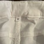 Paige  Women's White Genevieve Wide Leg Flare Utility Pocket Jeans Size 32 Photo 5