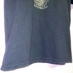 Harley Davidson Harley-Davidson XS Graphic Tee Short Sleeve Silver Embellished Black Photo 2