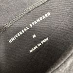 Universal Standard  Size Medium US 18 / 20 Black Short Sleeve Shift Dress V Neck Photo 2