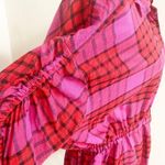 Free People Pacific Dawn Plaid Peplum Size XS Photo 3