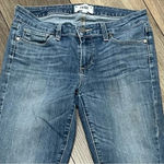 Paige  Verdugo Crop Skinny Jeans Distressed Women’s Stretch Denim Blue Size 28 Photo 6