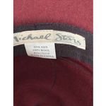 Michael Stars 100% Wool Fedora Womens Burgundy Photo 5